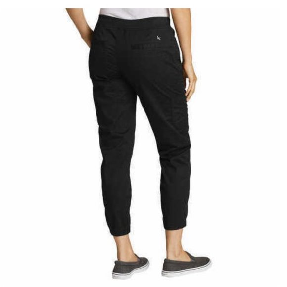 Eddie Bauer Womens Laid Back Twill Jogger Pants - Picture 5 of 8